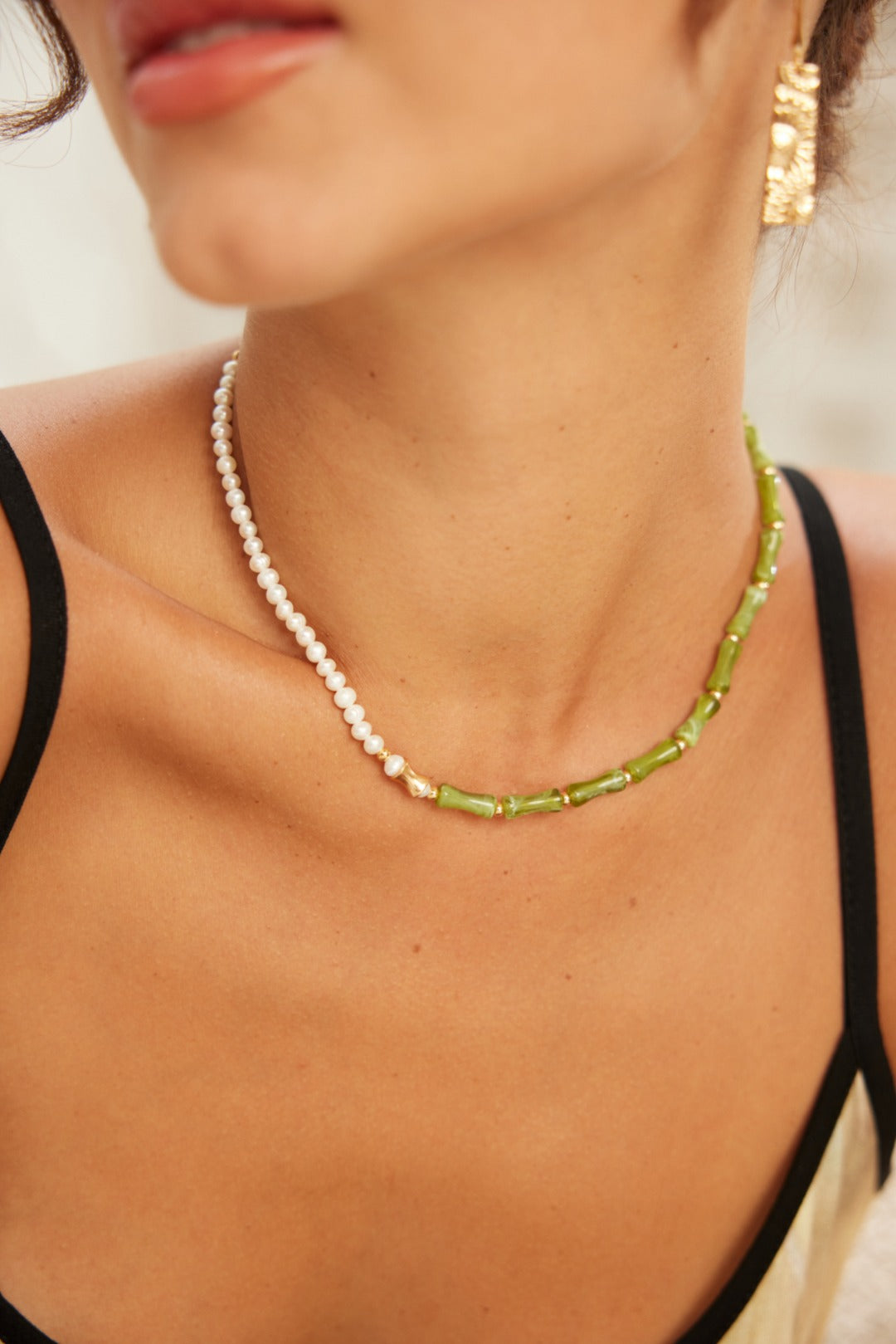 Bamboo Pearl Essence necklace