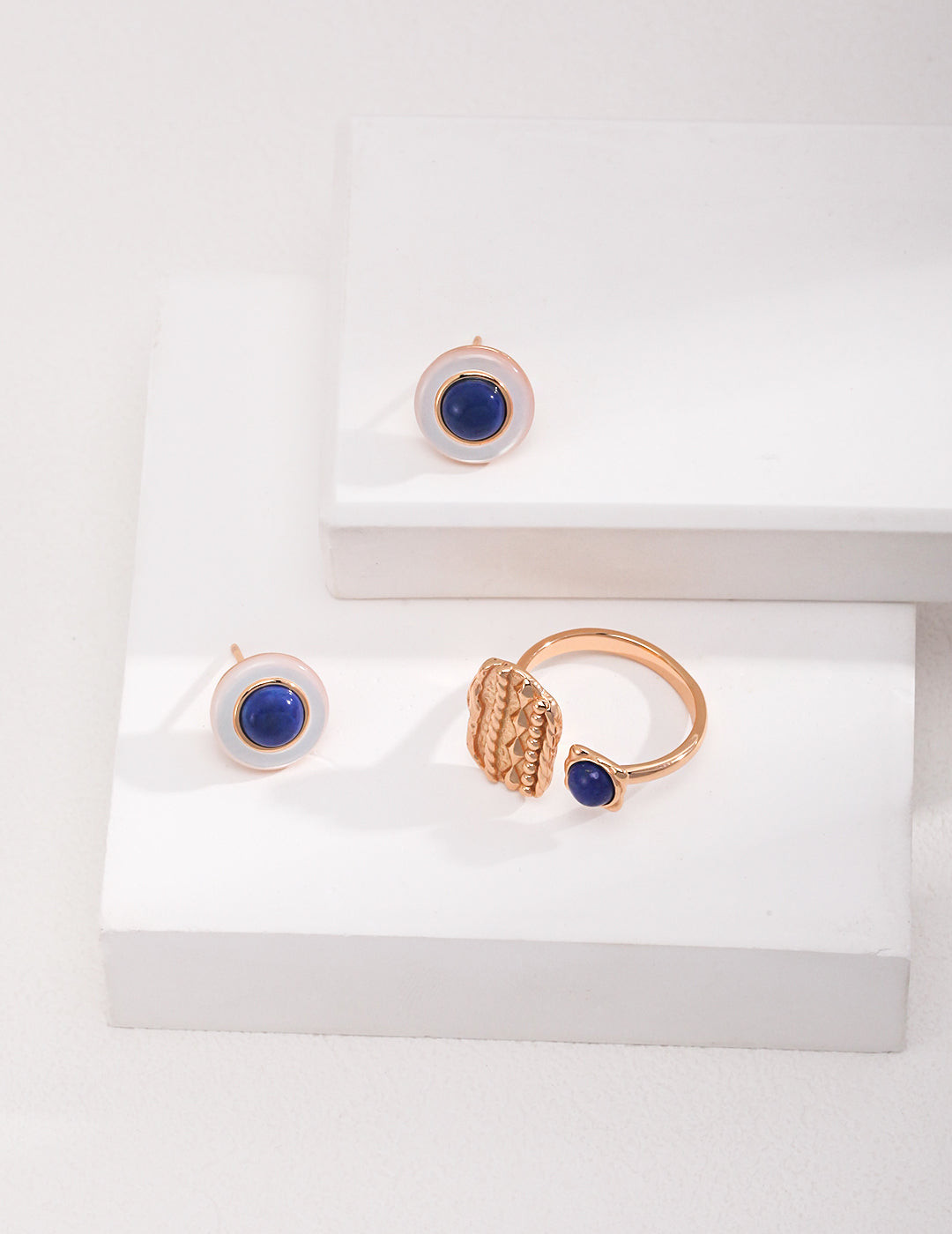 Lapis Radiance Adjustable Ring