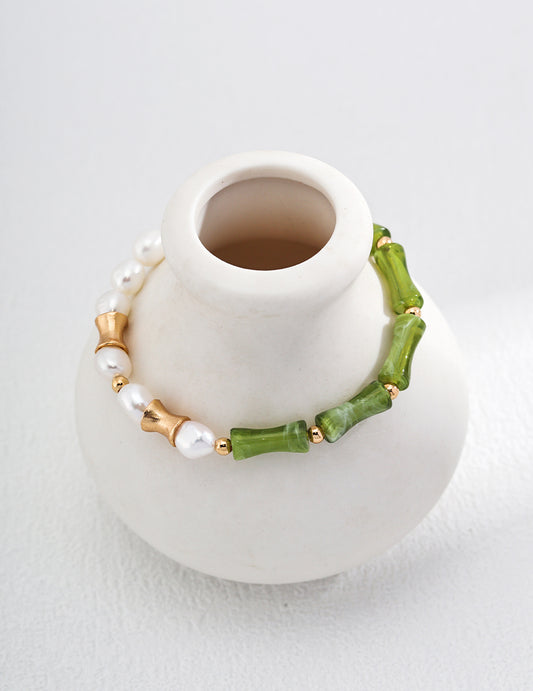 Bamboo Pearl Essence Bracelet